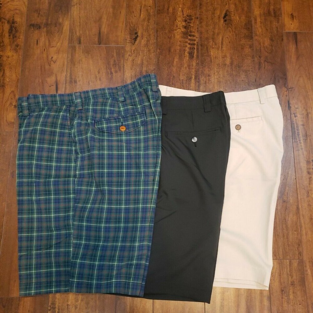 mens golf shorts size 34